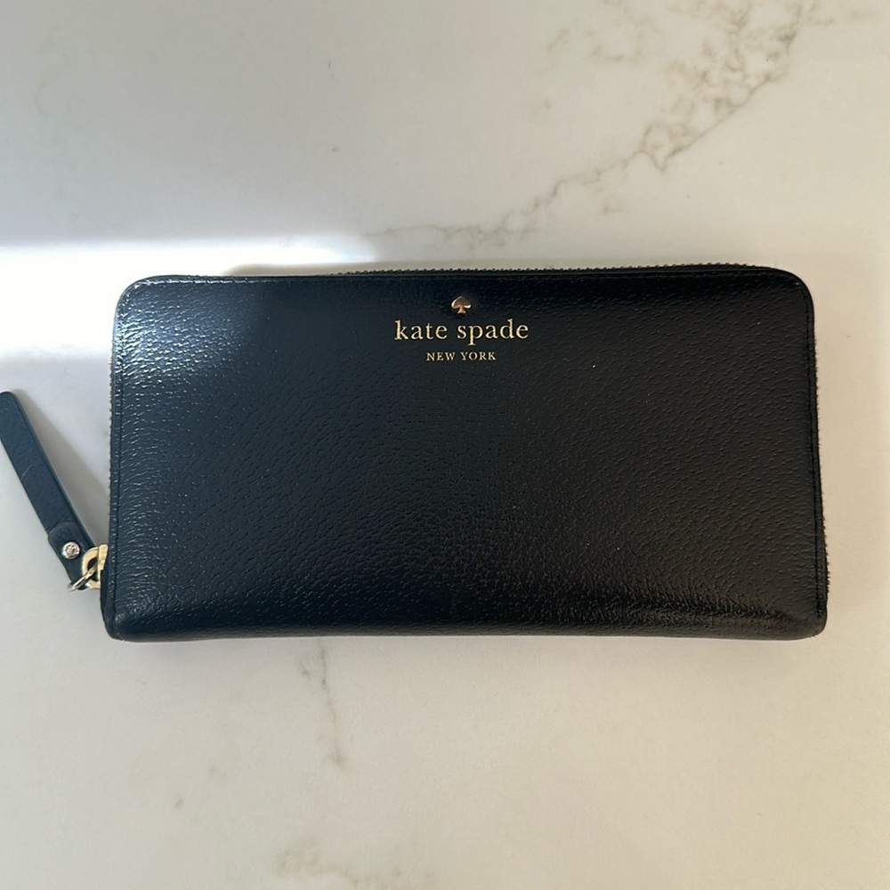 Kate Spade black wallet